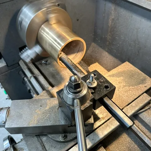 Precision machined bronze bushing